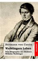 Waiblingers Leben: Eine Biographie des Dichters Wilhelm Waiblinger