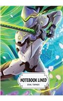 Genji Notebook: Notebook / Journal / Diary; Lined Pages