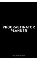 Procrastinator Planner