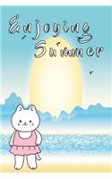 Enjoying Summer Cat notebook Version 2