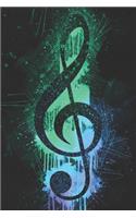 Notizbuch Musik