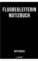 Notizbuch für Flugbegleiter / Flugbegleiterin