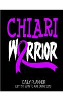 Chiari Warrior Daily Planner July 1st, 2019 To June 30th, 2020