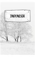 Indonesia: Ruled Travel Diary Notebook or Journey Journal - Lined Trip Pocketbook for Men and Women with Lines