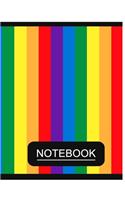 Rainbow Cover Unlined Notebook