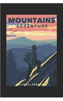 Mountains Adventure National Park 2020 Artistic Hiking gift