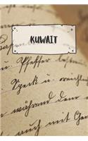 Kuwait: Ruled Travel Diary Notebook or Journey Journal - Lined Trip Pocketbook for Men and Women with Lines