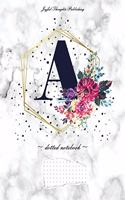 Dot Grid Notebook/Journal with numbered pages