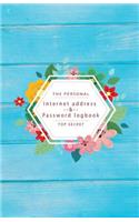 The Peersonal Internet Address & Password Logbook Top secret