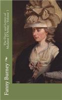 The Diary and Letters of Madame D'Arblay - Volume 1