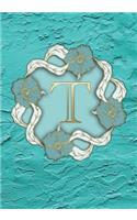 T Monogram Notebook