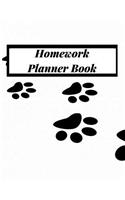 Homework Planner Book