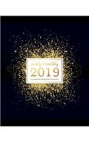 Weekly & Monthly 2019 12-Month Splendid Planner