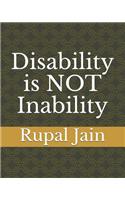 Disability is NOT Inability