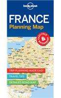 Lonely Planet France Planning Map