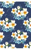 Daffodil Notebook: Dot Grid Journal, Softcover (6x9 Inches) with 120 Pages