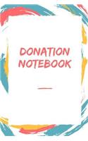 Donation Notebook