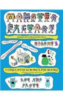 Kindergarten Homework Sheets (Cut and paste Monster Factory - Volume 3): This book comes with collection of downloadable PDF books that will help your child make an excellent start to his/her education. Books are designed(23 Kindergarten Homework Sheets)