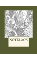 Notebook: Autumn Leaves: Rydal Water, Lake District. Plain (8.5 X 11): Plain Paper Notebook: Autumn Leaves: Rydal Water, Lake District. Plain (8.5 X 11): Plain Paper Notebook