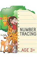 Number Tracing: Learn 0 to 20 - Number Tracing Book for Preschool - Handwriting Practice Book: Letter & Number Tracing