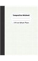 Composition Notebook 1/4 Inch Graph Paper