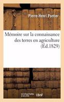 Mémoire Sur La Connaissance Des Terres En Agriculture