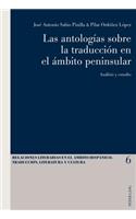 Las Antologias Sobre La Traduccion En El Ambito Peninsular