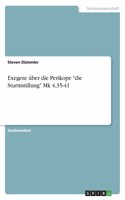 Exegese über die Perikope "die Sturmstillung" Mk 4,35-41