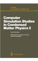 Computer Simulation Studies in Condensed Matter Physics