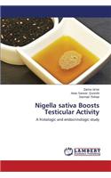 Nigella sativa Boosts Testicular Activity