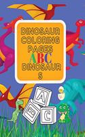 Dinosaur Coloring Pages ABC Dinosaurs