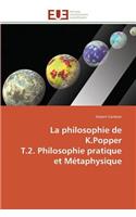 philosophie de k.popper t.2. philosophie pratique et métaphysique