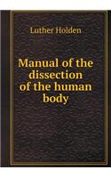 Manual of the dissection of the human body