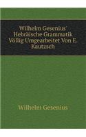 Wilhelm Gesenius' Hebräische Grammatik Völlig Umgearbeitet Von E. Kautzsch: (German)