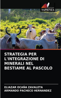Strategia Per l'Integrazione Di Minerali Nel Bestiame Al Pascolo
