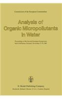 Analysis of Organic Micropollutants in Water