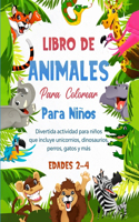 Libro de Animales Para Colorear Para Niños