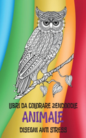 Libri da colorare Zendoodle - Disegni Anti stress - Animale