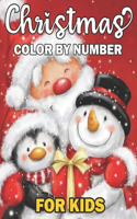 Christmas Color By Number for Kids