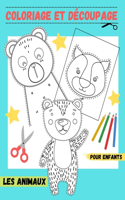Coloriage Et Découpage - Pour Enfants - LES ANIMAUX