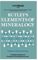 Rutley’s Elements of Mineralogy