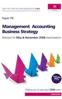 Cima Official Learning System Management Accounting Business Strategy