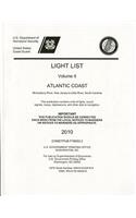 Light List, 2010, V. 2, Atlantic Coast, Toms River, New Jersey to Little River, South Carolina