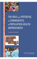 Role and Potential of Communities in Population Health Improvement