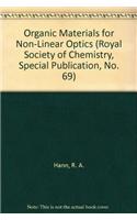 Organic Materials for Nonlinear Optics: v.1