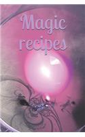 Magic recipes: Recipe - Symbol - Sign - Spellbook - Spell - Spellcasting - Witch - Witchcraft - Spell - Magic - Mage