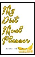 My Diet Meal Planner Nutrition Planner