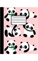 Panda Composition Notebook