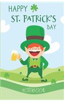 Happy St. Patrick's Day Notebook