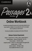 Passages Level 2 Online Workbook A Activation Code Card
